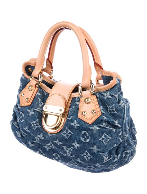 louis vuitton bags denim